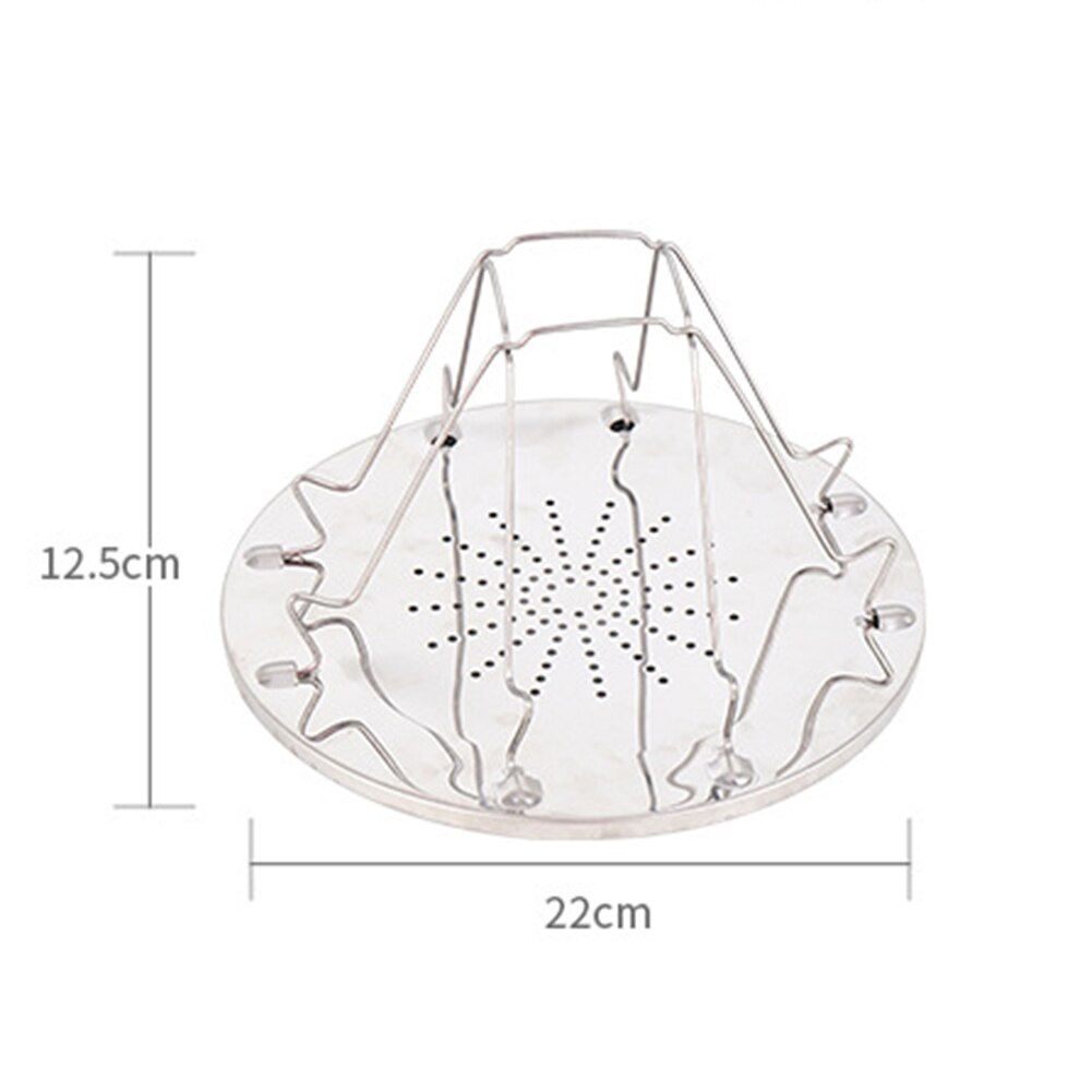 Camping Toast Rack 4 Slice Outdoor Camping Bbq Broodrooster Lade Opvo... – Grandado