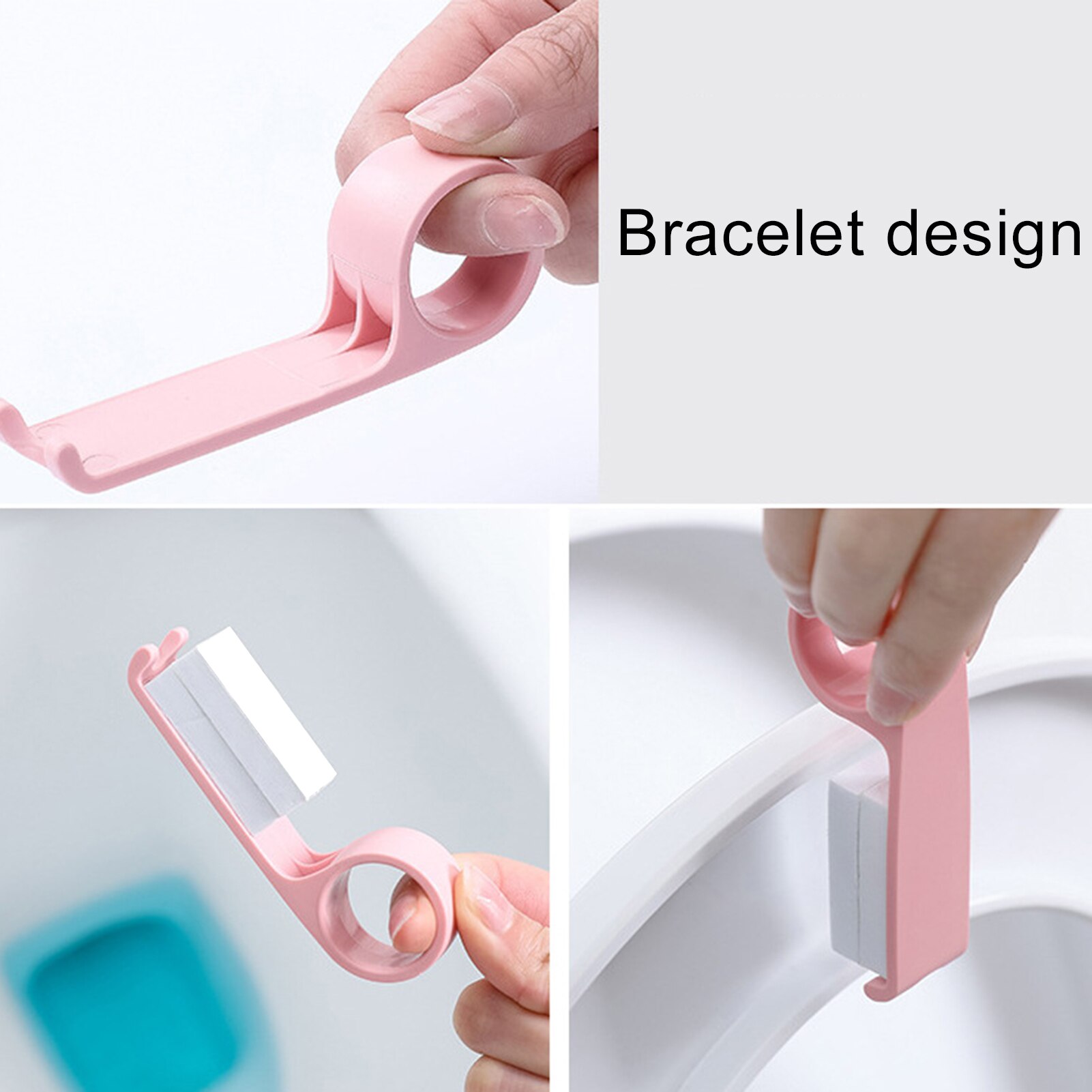 Przenośny anty-brudny sedes sanitarny pokrywa narzędzie robić podnoszenia klapa sedesu uchwyt podnośnik akcesoria łazienkowe gadżety