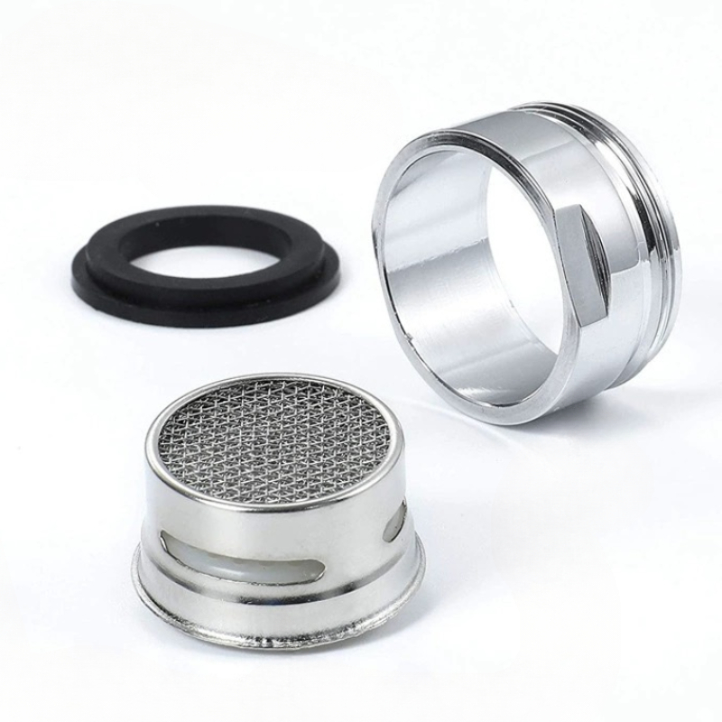3 Stuks Messing Waterbesparende Kraan Kraan Beluchter Vervangbaar Filter Gemengd Mondstuk 24Mm Draad Badkamer Kraan Bubbler Badkameronderdelen