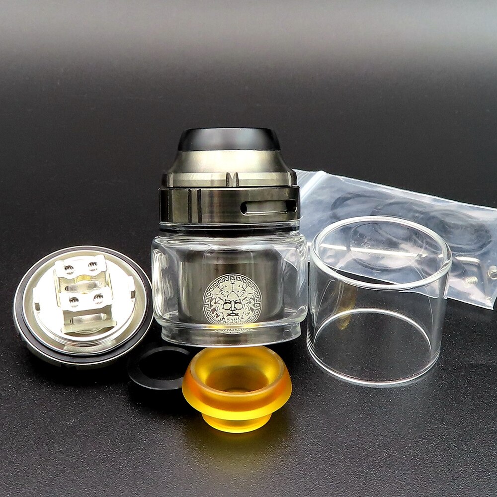 Hongxingjia Vape RTA Atomizer Zeus X RTA Tank Electronic Cigarette Vaper Rebuildable Dripping DIY Coil VS Puff Disposable E-Cig: NO42