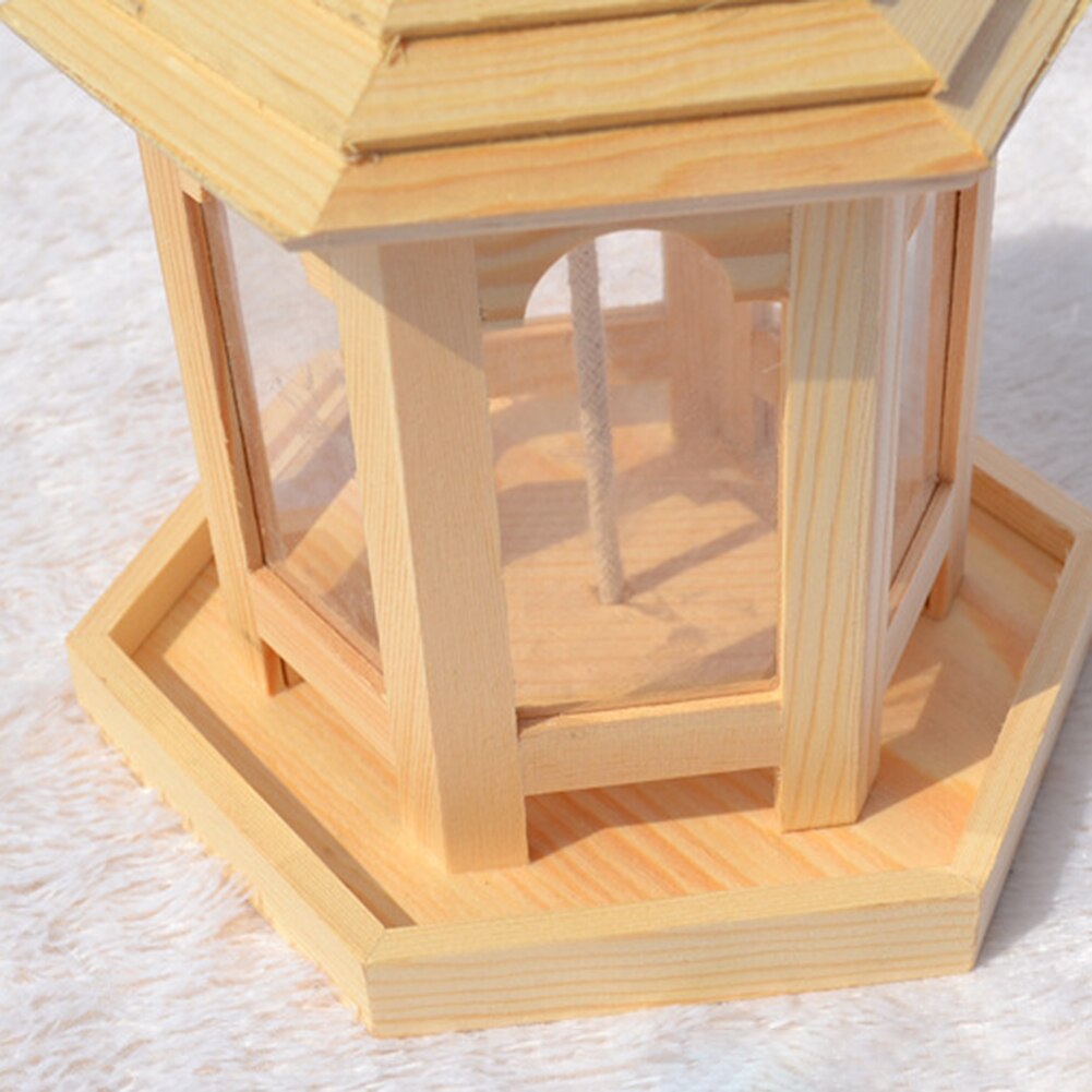 Conteneur distributeur de graines d'aliments, maison suspendue, mangeoire pour oiseaux, outil d'extérieur