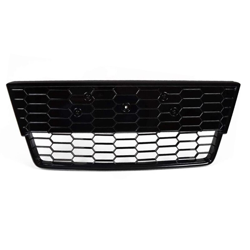 Bil honeycomb mesh front lavere center grill til ford focus s/se