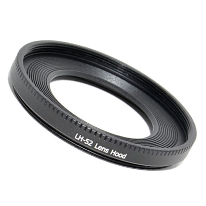 Foleto ES-52 Metal Lens Hood Shade LH-52 Camera Lens Protect for Canon EF-S 24mm F2.8 STM EF Canon 40mm EF f/2.8 STM