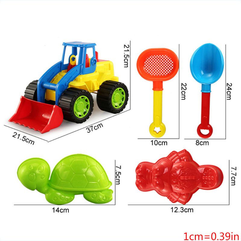 Beach Toys for Kids 4-9pcs Baby Beach Game Toy Children Sandbox Set Kit Toys 634F