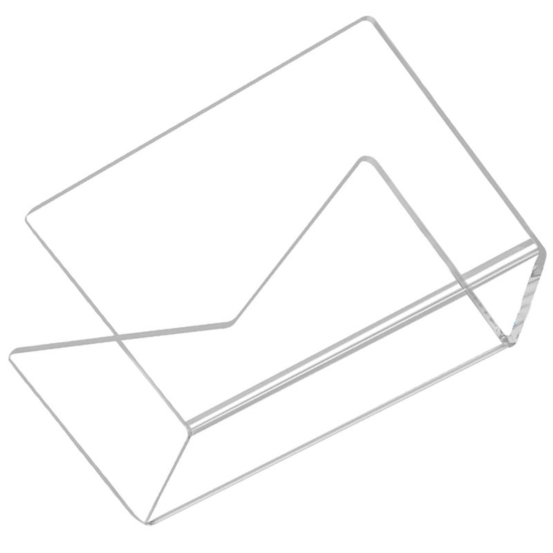 Porte-courrier de bureau en acrylique transparent T1, enveloppe de rangement pour fichier
