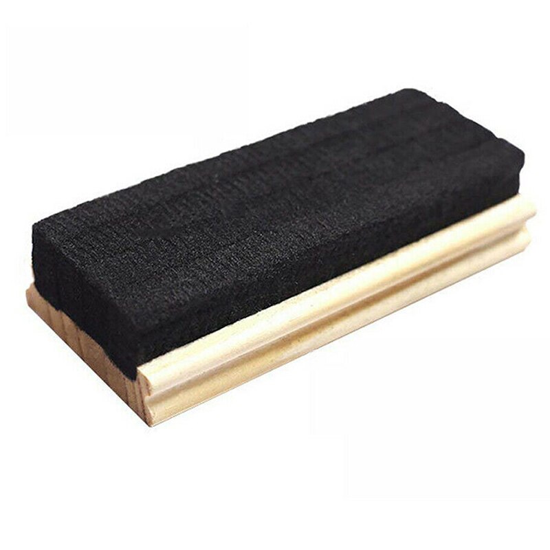 Blackboard Whiteboard Wool Felt Eraser Pine Wood Chalkboard Duster Classroom Cleaner Kit School Office Sationery Supplies