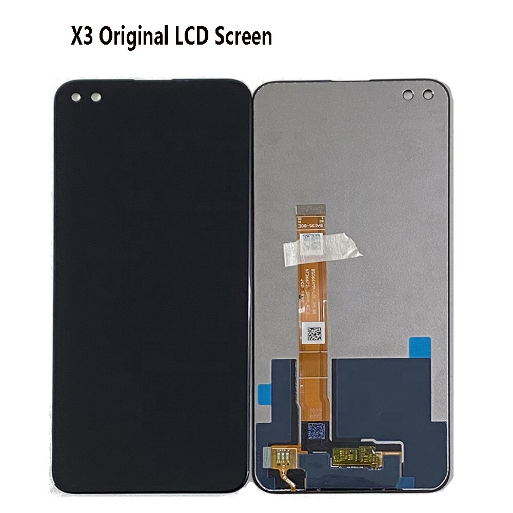 Original 6.6 "Anzeige Für Realme X3 SuperZoom RMX2086 LCD berühren Bildschirm Digitizer Montage RMX2142 RMX2081 RMX2085 RMX2083: X3 Original LCD