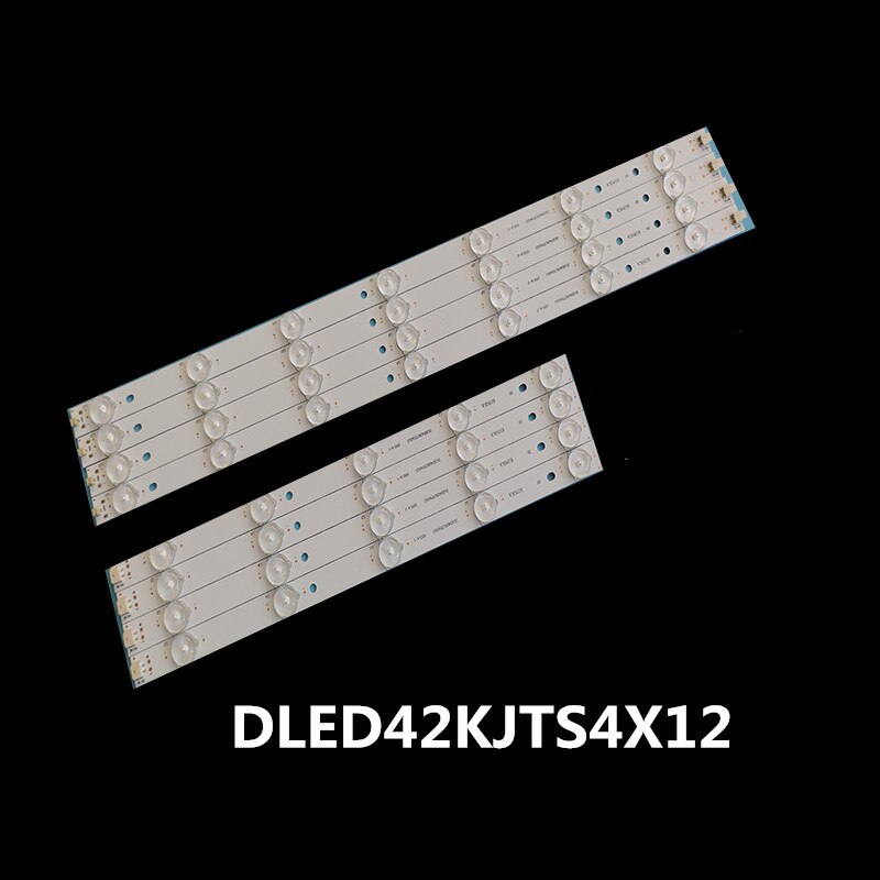 1Set = 4 Stuks 12 Lampen Led Backlight Strip DLED42KJTS4X12 Voor Pioneer LED-42B900 Screen 72002324