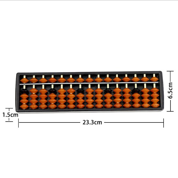 15 numeroa abacus soroban helmiä sarake lapsi kouluopetusvälineet matematiikka liiketoiminta kiina perinteinen abacus opetuslelut: Ruskea