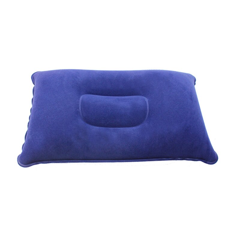 Volwassenen Hals Beschermen Memory Foam Kussen Met Effen Fluwelen Kussensloop Voor Slaapkamer Cervicale Gezondheidszorg Verbeteren Zacht Slapen: 34x23cm blue