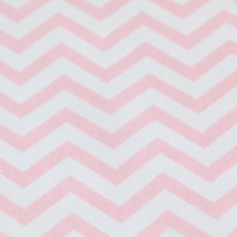 Tissu en coton frais 160CM * 50CM | Tissu à chevron, motif de dessin animé rose bleu, flamand rose ananas, tissu à coudre, bricolage, literie de lit, coussin de berceau: pink chevron