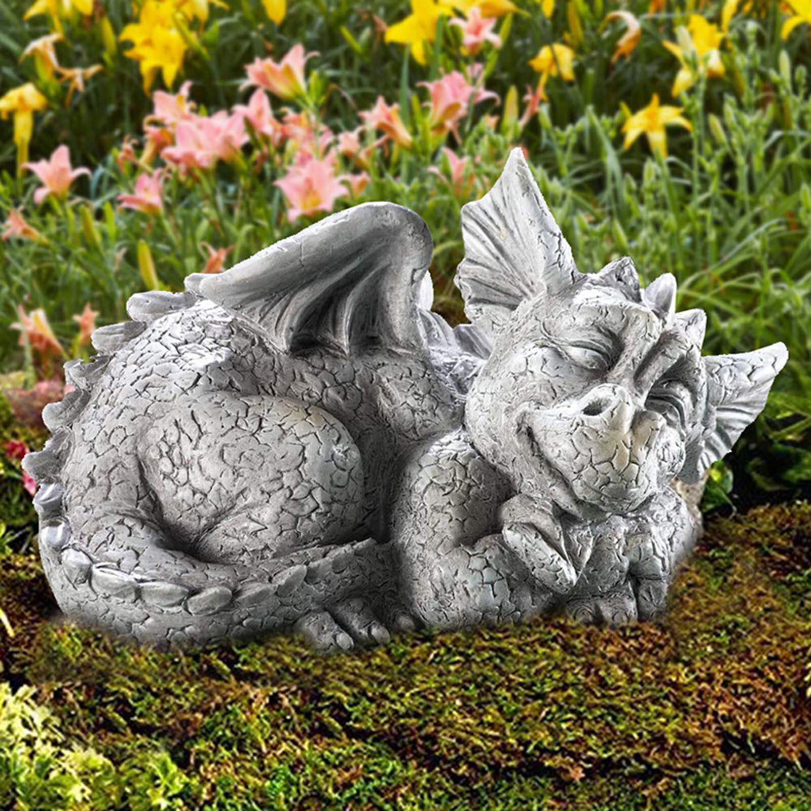 Tuin Draak Standbeeld Fontein Draak Ornament Hars Water Feature Sculptuur Voor Huis Tuindecoratie Van Guanzai