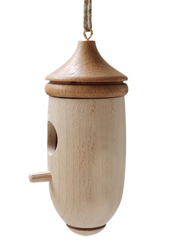 Mode Buiten Houten Hummingbird Huis Opknoping Swing Hummingbird Voor Winterkoninkje Swallow Sparrow Huizen Hummingbird: G