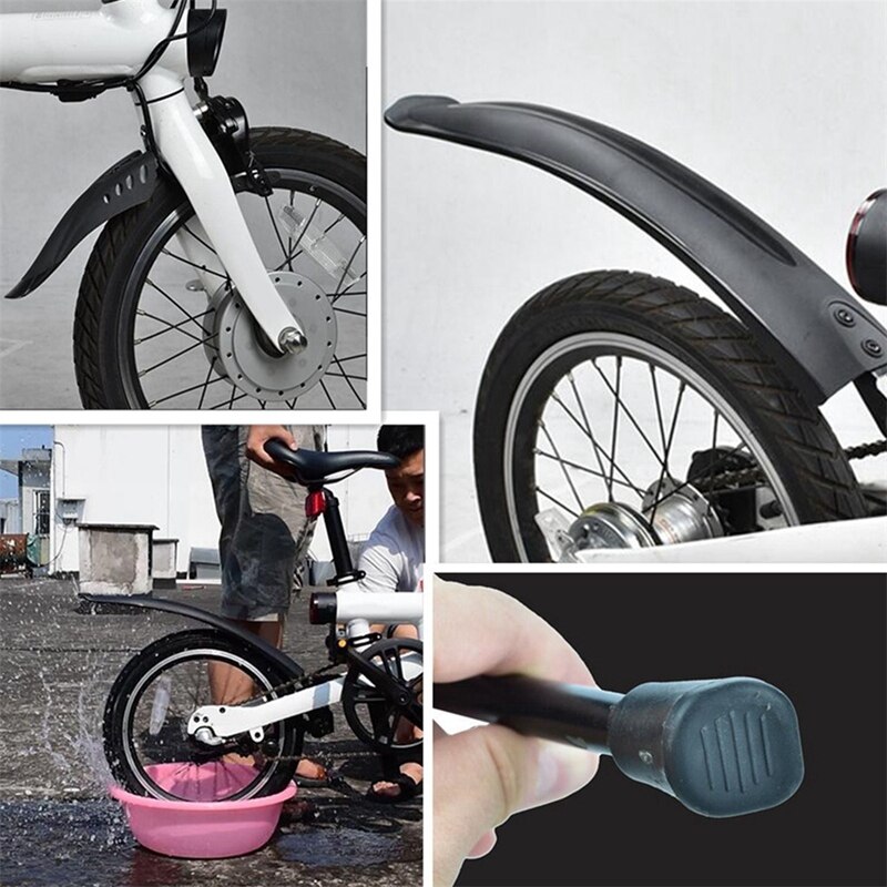 Annonscykel däckstänk främre bakre stänkskärmshylla för xiaomi qicycle  ef1 elektriska cykeltillbehör