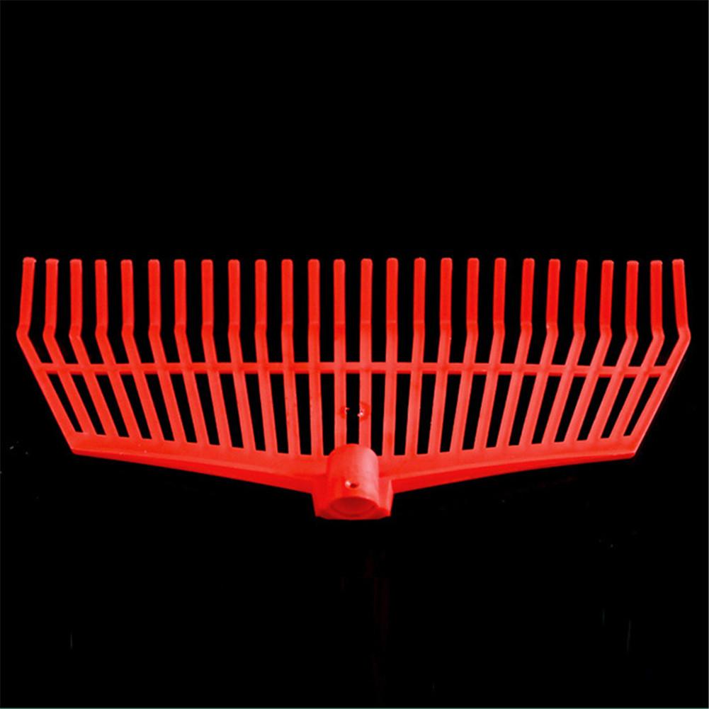 26 Teeth Gardening Plastic Grass Rake Odorless and Non-toxic Garden Tool #BW