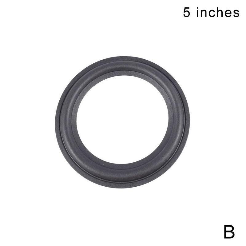 3/4/5/6/6.5/8/10/12 inch Elastic Rubber Edge Ring For Speaker Ring soft N7B3 Repair Edge durable Woofer Surround H6I6: B