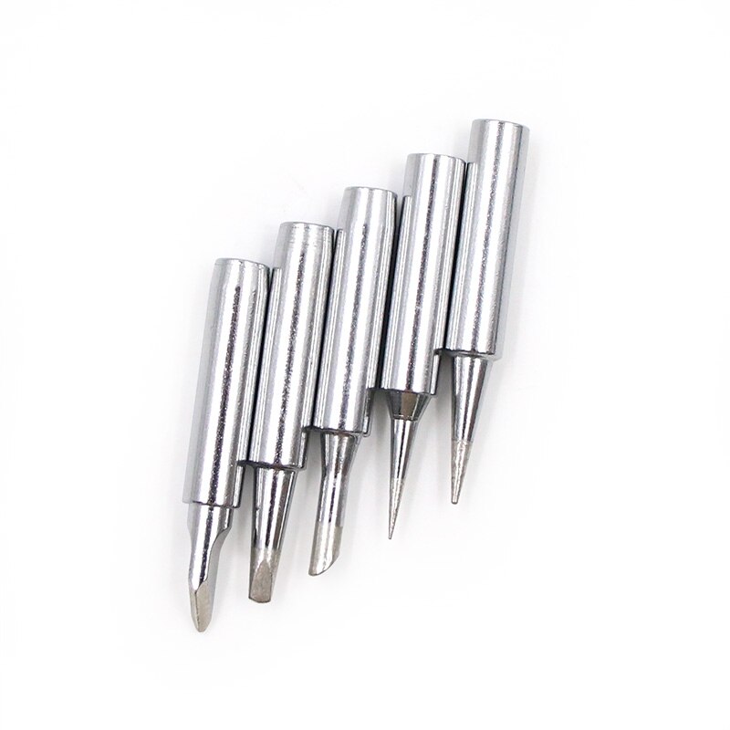 Adjustable Temperature Electric Soldering Iron 220V 110V 60W Welding Solder Rework Station Heat Pencil 5pcs Tips Repair Tool: Tips / EU