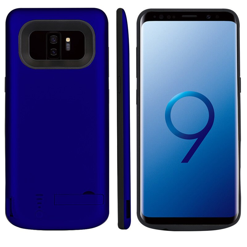 Batterioplader cover til samsung galaxy  s9 plus blød tpu oplader telefon strømcover til samsung  s9 batteri cover