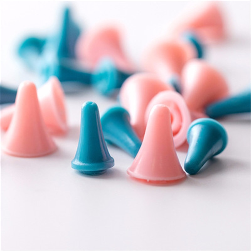 1/10 Pcs Rubber Cone Shape Knit Knitting Needles Cap Tips Point Protectors for Knitting Craft Sewing Accessories