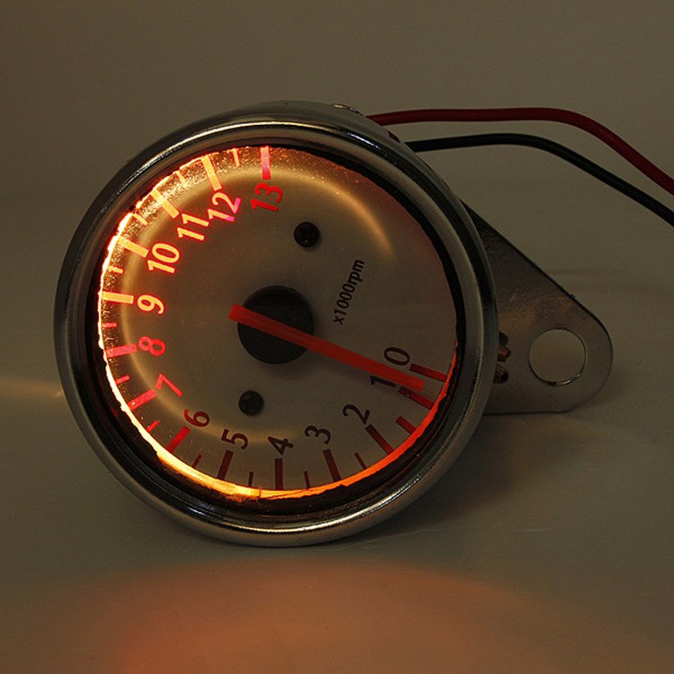 Elektronische LED Motorrad Messgerät Tachometer Kilometerzähler Geschwindigkeit Zähler Ersatz
