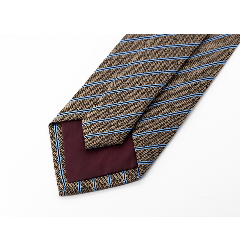 Corbatas para hombre de , 8CM de ancho, Corbata a rayas, corbata Formal de negocios, para hombre
