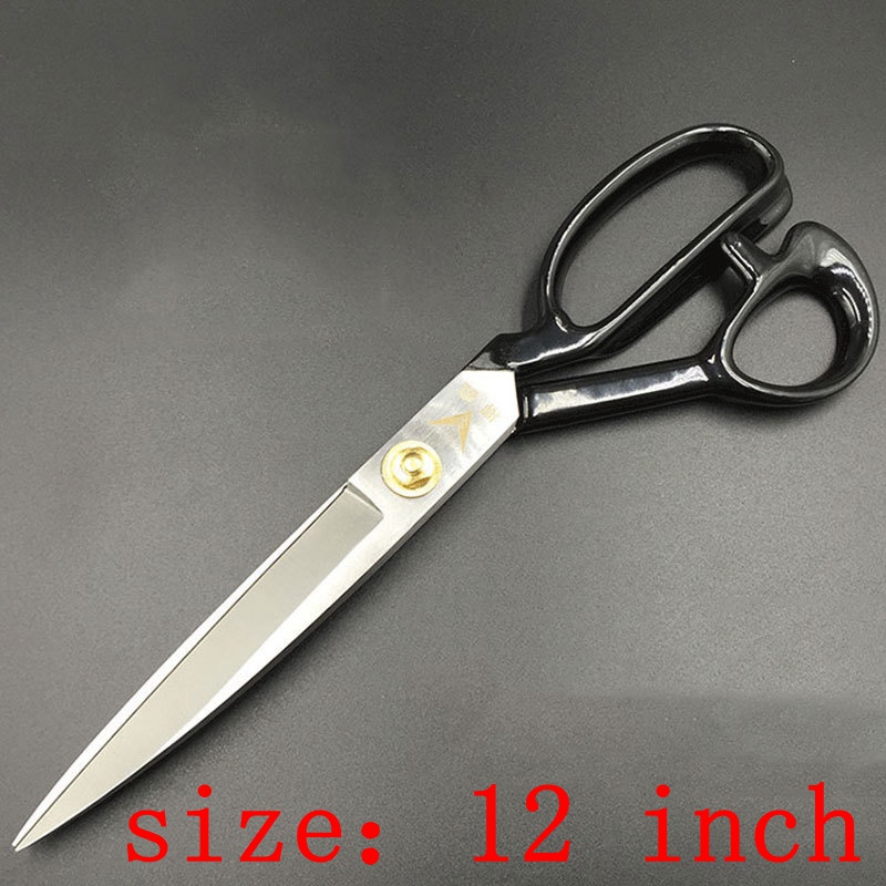 Professionellen Schneider Schere Nähen Schere Für Stoff Hand Schneiden Schere Schneiderin Schere Edelstahl Schere: White 12 Inch 30cm