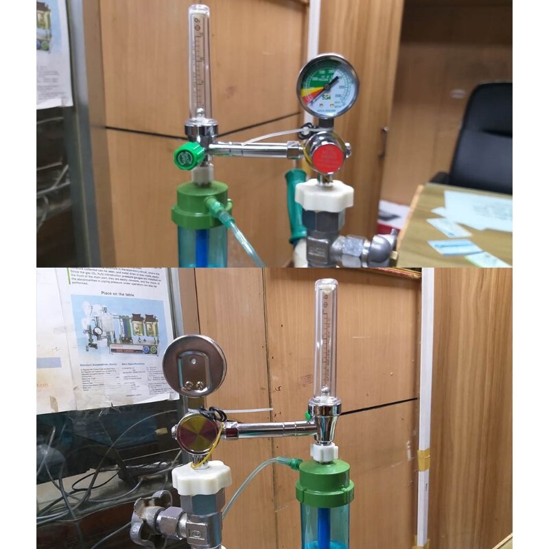 G5/8 Oxygen Inhalator for Scientific Research Institutions Industries and Mines Suitable for Home Outdoor Safe to Use C7AD