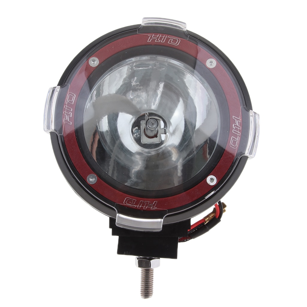 4 tommer 55w hid xenon lys flom kjørelys 12v hid xenon lys for jeep bilbiler suv spot arbeidslys flomlys rød