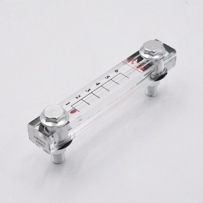 Hydraulic Oil Tank Level Gauge Oil Level Gauge Water Level Gauge XYW150 Ruler Acrylic: Blue