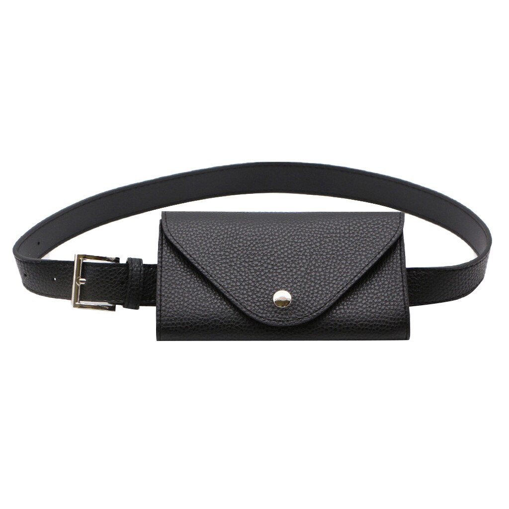 Neue Taille Tasche PU Leder Fanny Pack Femal Gürtel Telefon Beutel Kleine Brust Pack Taschen Vintage Frauen Gürtel Messenger Taschen