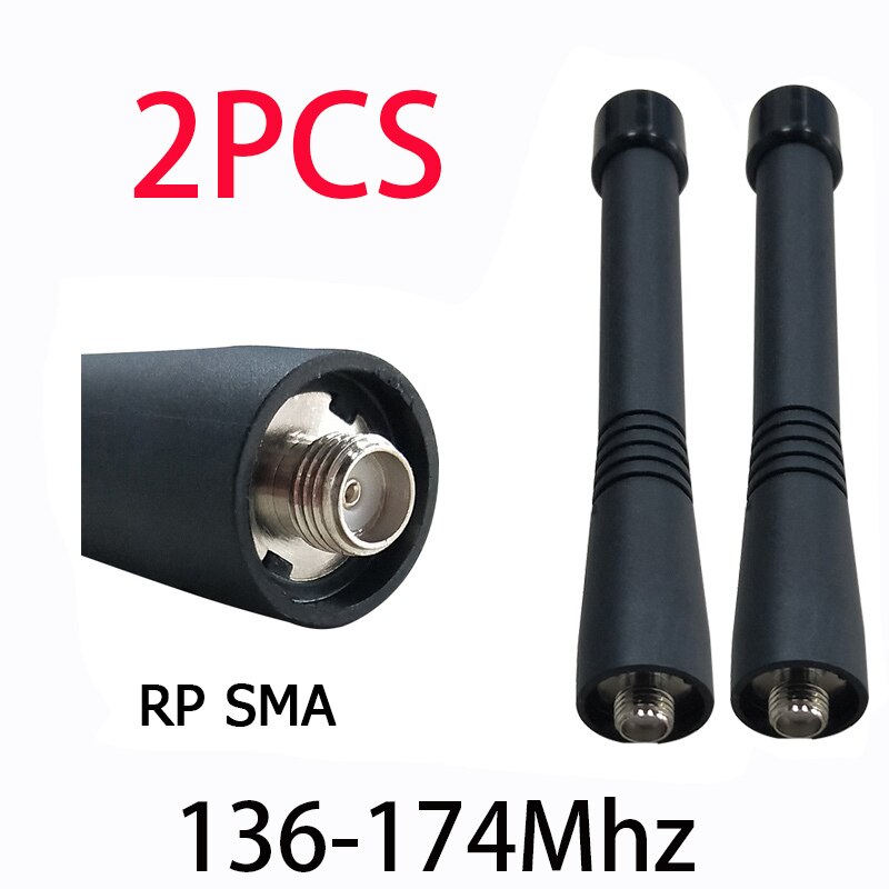 Walkie Talkie Antenne pbx antena kabellos empfänger antenne SMA-F Weibliche VHF 136-174Mhz IOT kompatibel für Radio Zubehör luft: 2Stck 10cm
