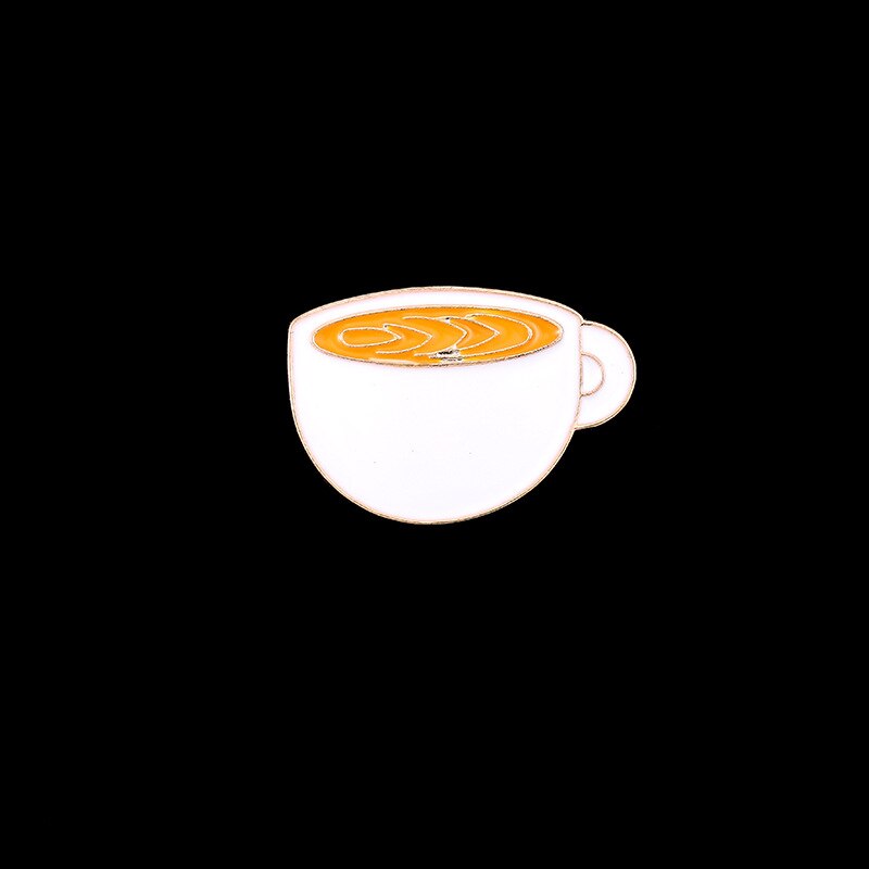 Accesorios de café expreso para parejas, esmaltado para broche de gota de aceite taza de té, Mini insignia de café Tamper, de café para los amantes del café: 9