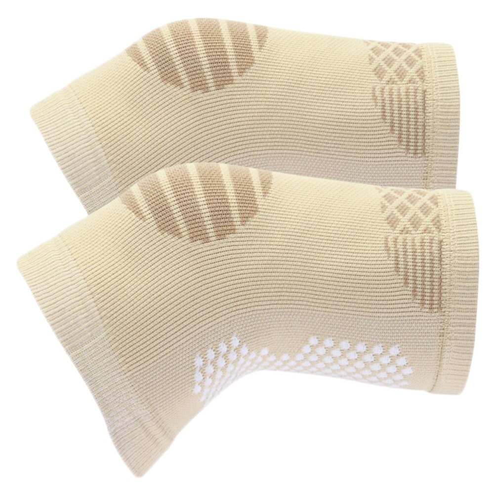 1Pc Knie Pad Meniscus Protector Elastische Kneelet Ademend Knieën Braces Voor Sport Running Riding(Beige, maat S)