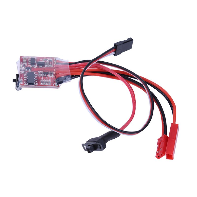 2 Khz 20A Esc Auto Borstel Motor Speed Controller Met Rem Voor Rc Auto Boot Vrachtwagens Nr