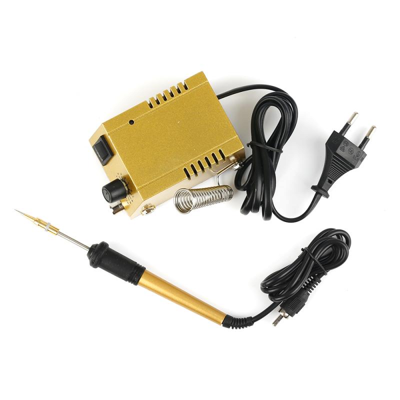 Movable Mini Soldering Station Welding Equipment Iron Tool High Stability 12V Safe Welding Machine Lightweight: Default Title