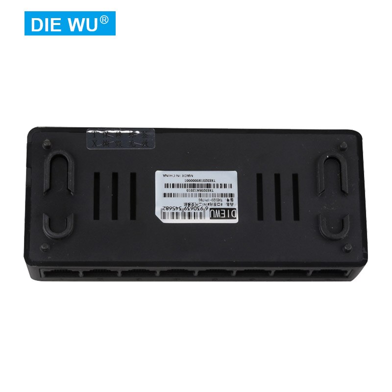 TXE020 8 Port 10/100M Ethernet Network Switch | Ethernet Splitter | Plug En Play | Fanless | verkeer Optimalisatie | Unmanaged