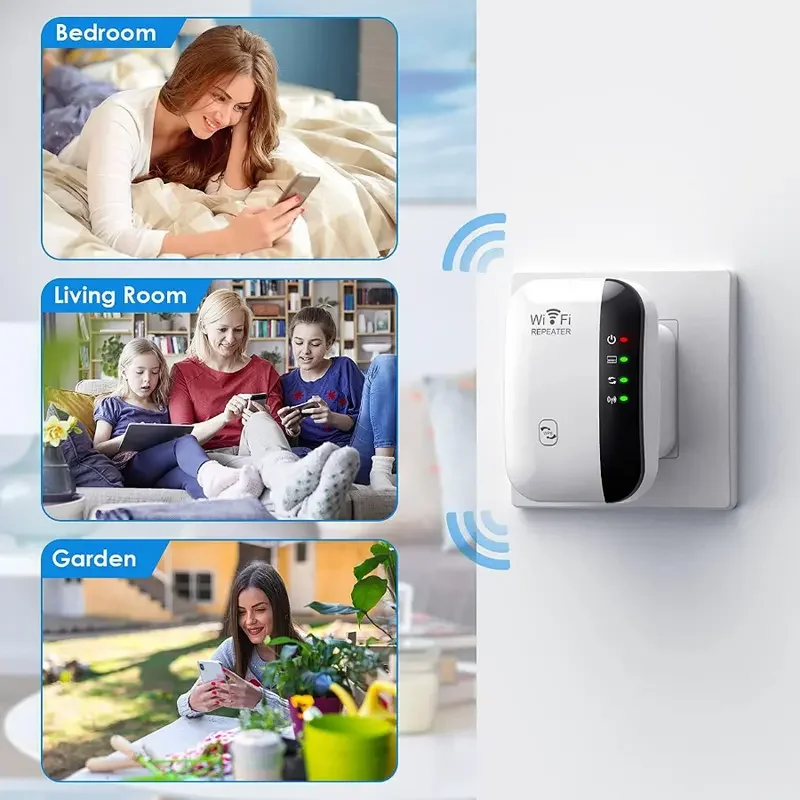 WiFi Signal Range Extender, amplificador sem fio, impulsionador, rede Repetidor