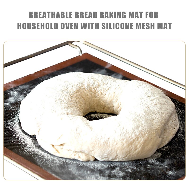 1 PC Silicone Mat Pastry Non Stick Puff Perforated Liner Pad Macaron Cookie Bread Mold For Baking Tools Oven Sheet Bakeware