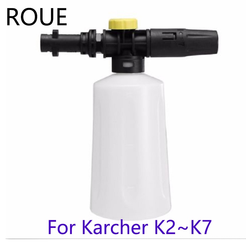 Sne skum lanse skumpistol kanon skum generator skum dyse bilvask sæbe sprøjte til karcher k-serie højtryksrenser