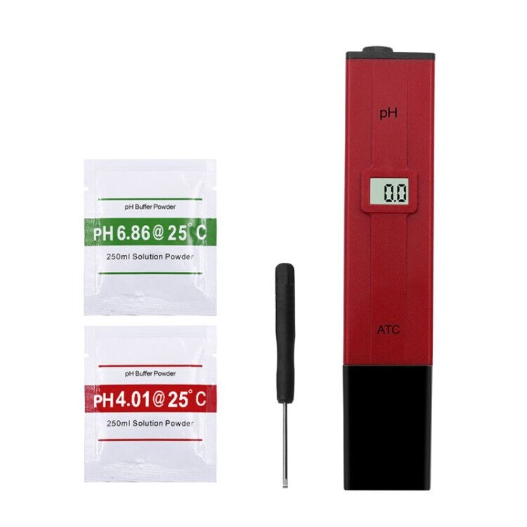 Ph Pen Ph Meter Digitale Display Pen Type Ph Meter Ph Detectie Atc Temperatuurcompensatie Test Pen Ph Meter: 4pcs