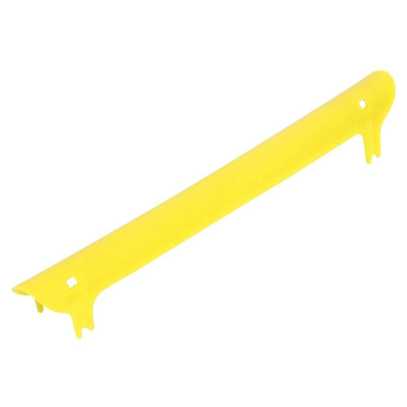 Plastic Bicycle Chain Protection Chain Stay Guard Cover Cycling Bike Frame Protector Rear Fork Guard Cover Pad: YELLOW