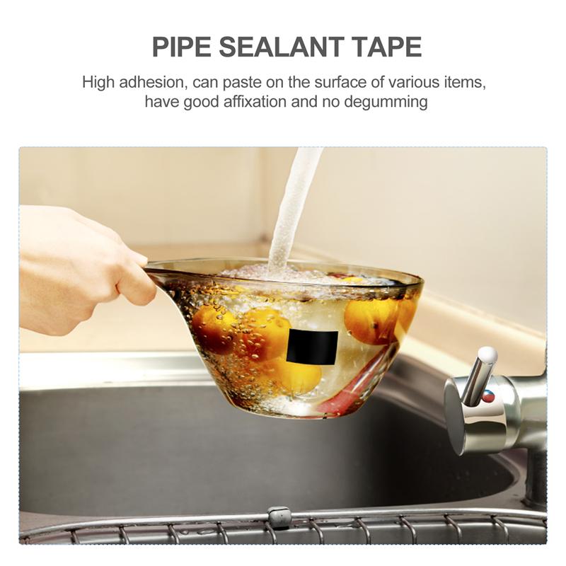 1 Roll Outdoor Leakage Repair Waterproof Tape Garden Water Pipes Tapes Leak-Trapping Tape Water Bucket Basin Leak Repair Tape