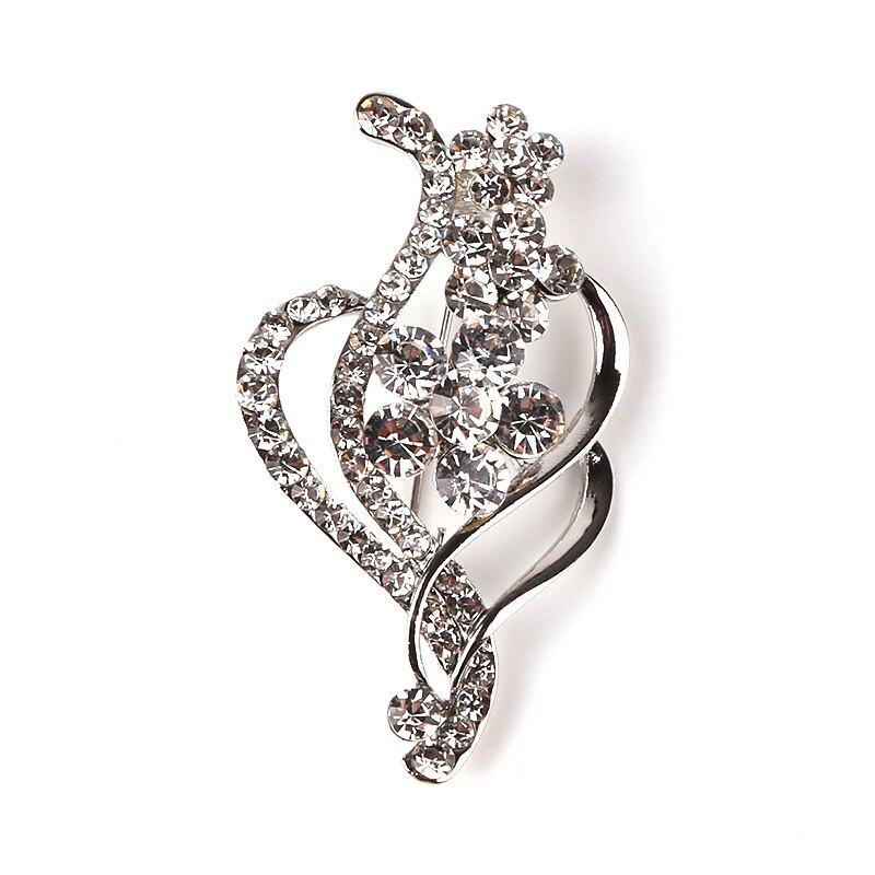 Bloem Crystal Pearl Broche Voor Vrouwen Broche Pin Boeket Strass Broches En Pinnen Sjaal Clip Sieraden: Style 5