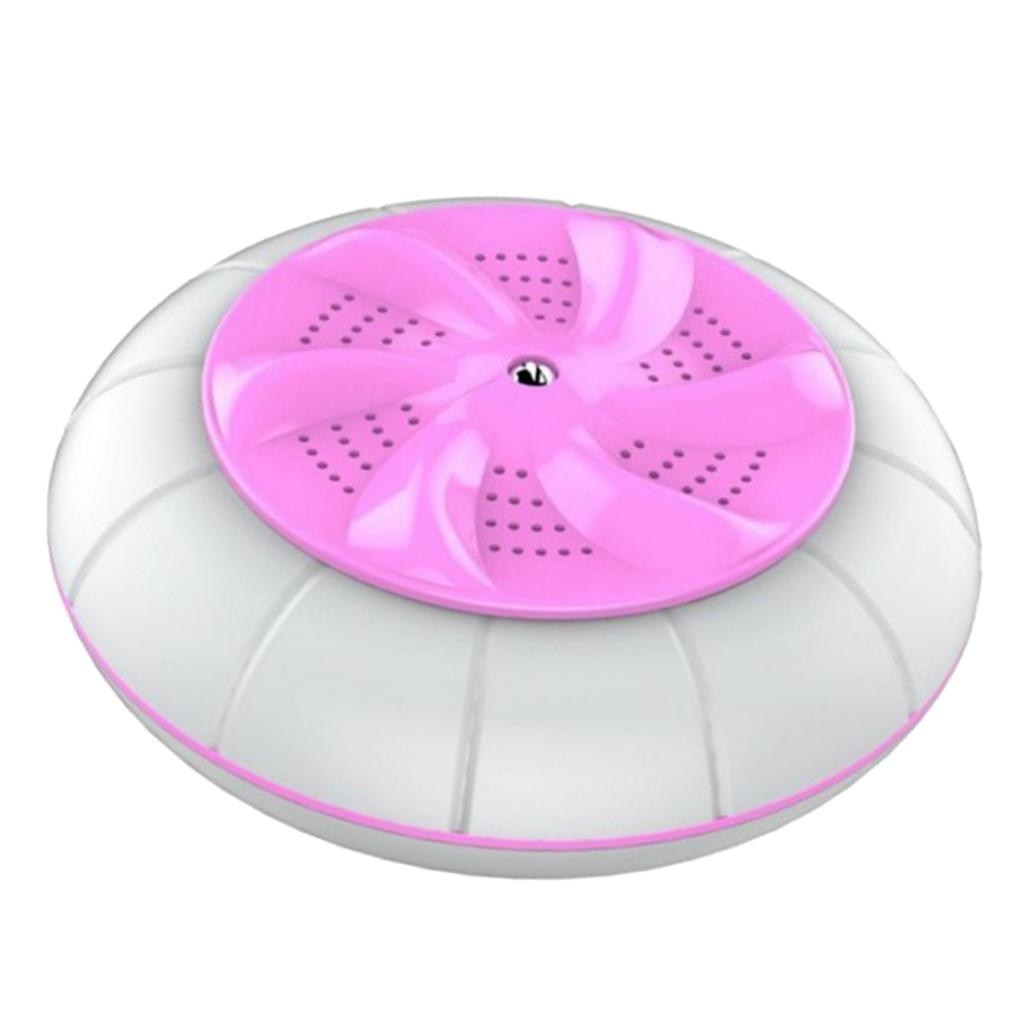 Portable Mini Turbo Washing Machine Ultrasonic Turbine Washer for Tubs Buckets