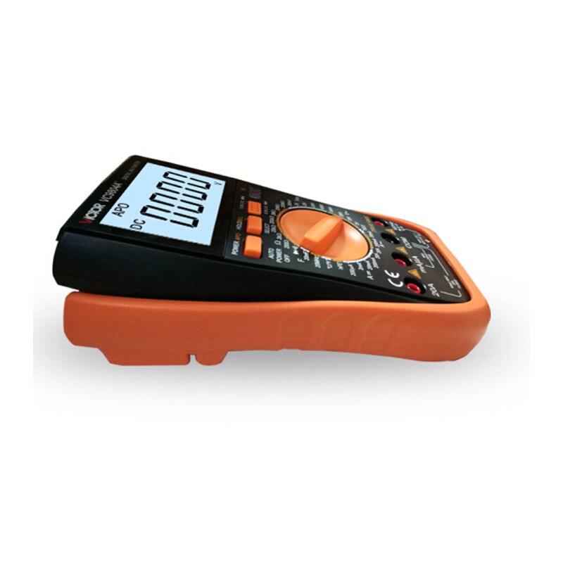 VICTOR VC9806+ Digital Multimeter DMM Ammeter Voltmeter Ohmmeter w/ Capacitance Frequency & hFE Test