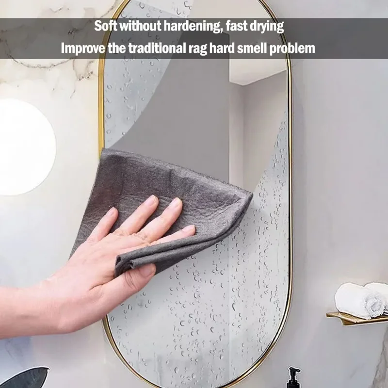 paño mágico, paños de limpieza gruesos, sin rastro, microfibra reutilizable, trapos de limpieza de vidrio para ventana de coche, toallas, herramientas de limpieza del hogar