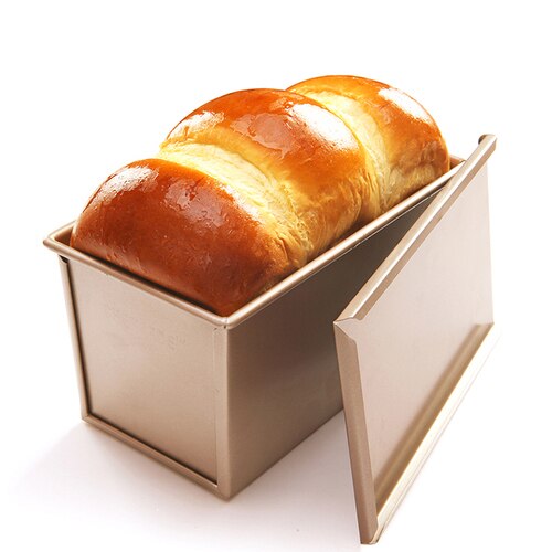250g 300g 450g Toast Mold Toast Box Box with Lid Non-stick Pan Cake Toast Home Kitchen Accessories Baking Tools: plain weave450g