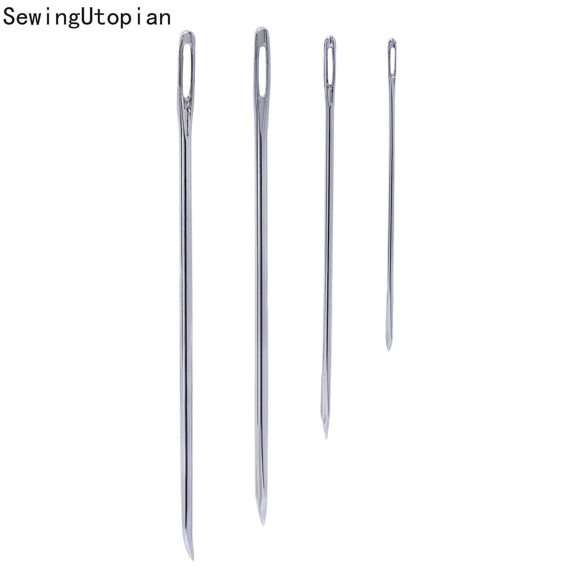 100PCS Leather Needles Sharp Stitching Sewing Stitch Hand Sewing Needle Supplies Stitching Leathercraft DIY Fur Needles