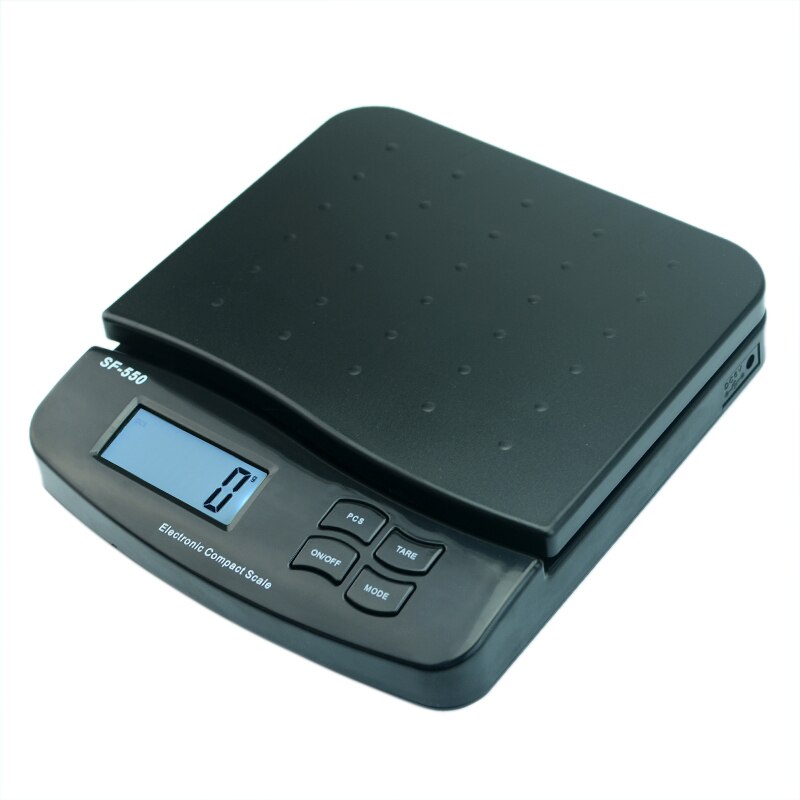 25kg/55lb elektronisk kompakt postvægt pakke brev porto post vægte butik erhvervsvægt køkkenvægt