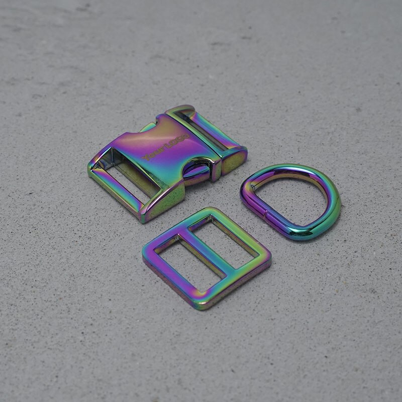 Metal Engraving buckle (metal buckle+ adjust buckl... – Grandado